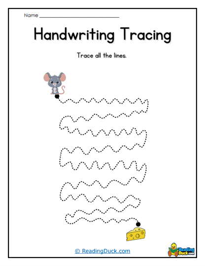 Mouse Path Worksheet
