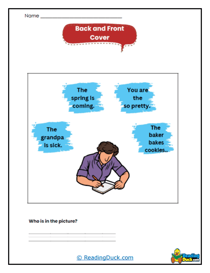 Identify Writer Worksheet