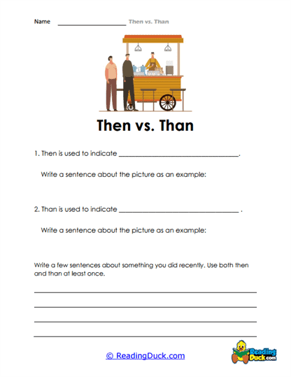 Usage Mastery Worksheet