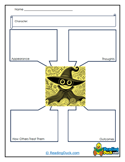 Witchy Web Worksheet