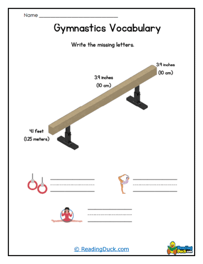 The Balance Beam Worksheet