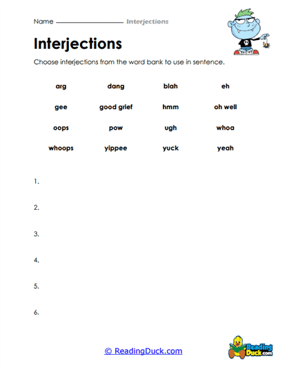 Word Bank Wonders Worksheet