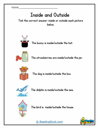 Position Practice Worksheet