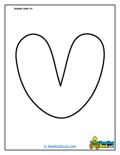 Oval V Worksheet