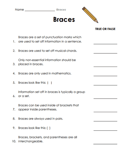 The Concept Worksheet