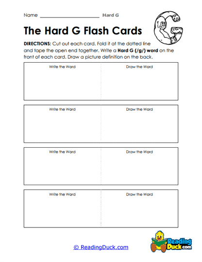 Quick Flashes Worksheet