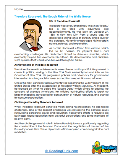 Teddy's Adventures Worksheet