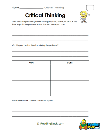 Problem Prospector Worksheet