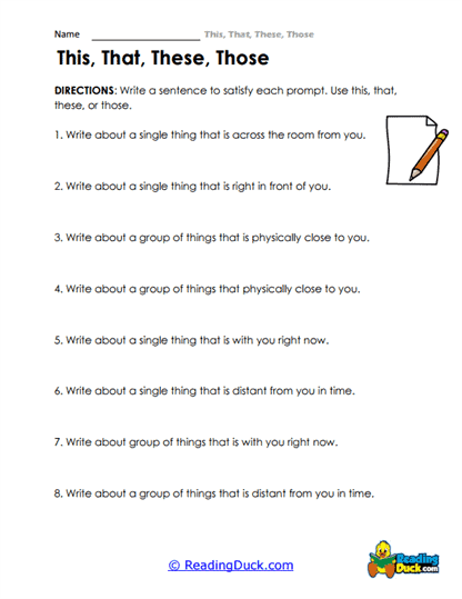 Prompt Practice Worksheet