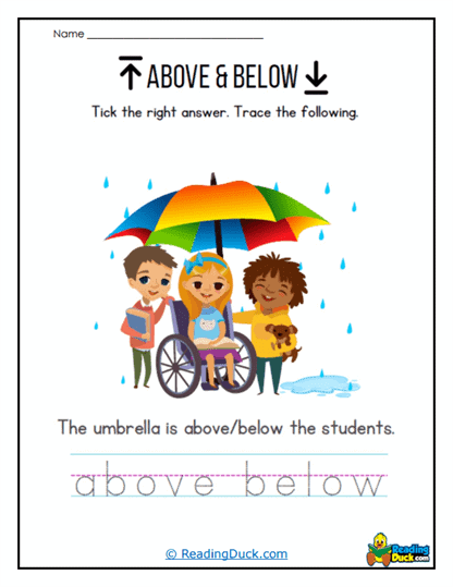 Umbrella Cover Worksheet
