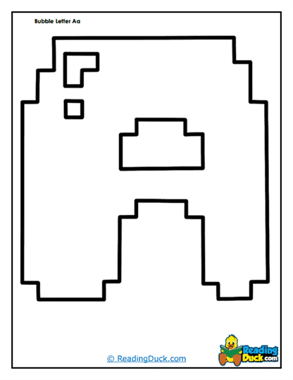 Pixel Art A Worksheet