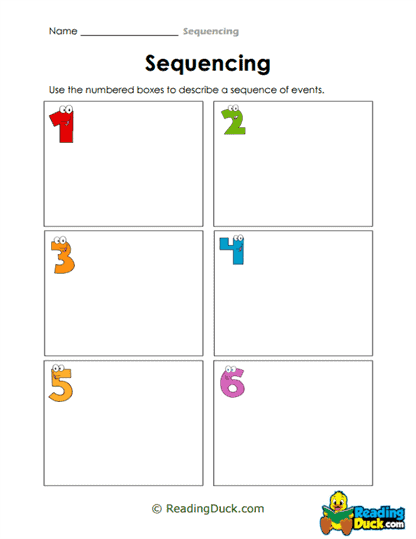 Six-Step Story Worksheet