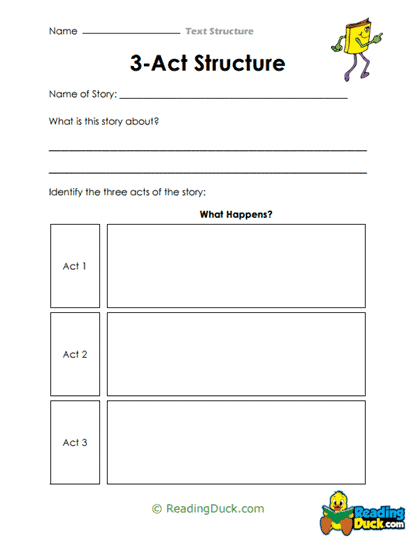Three-Act Map Worksheet