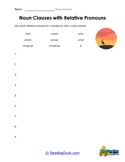 Pronoun Puzzler Worksheet