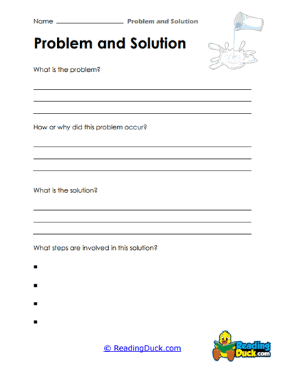 Steps to Solve Worksheet