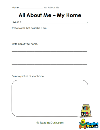 Home Sweet Worksheet