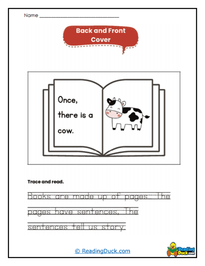 Cow Story Worksheet