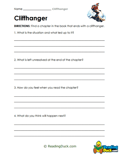 Reader Reaction Worksheet