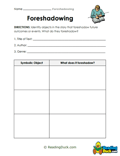 Symbolic Signals Worksheet