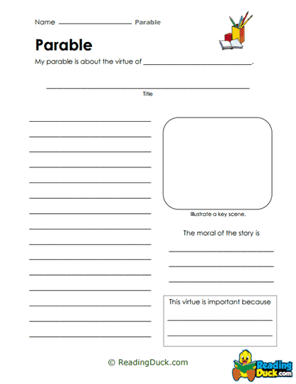 Virtue Vision Worksheet