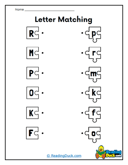 Puzzle Pair Worksheet