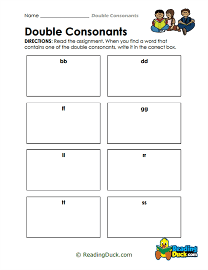 Sorting Clusters Worksheet