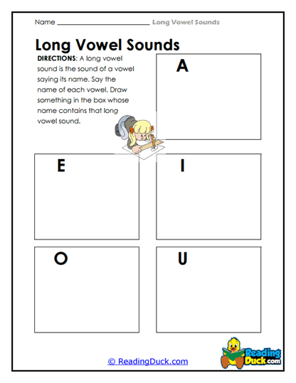 Vowel Art Worksheet