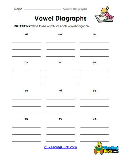 Triple Words Worksheet