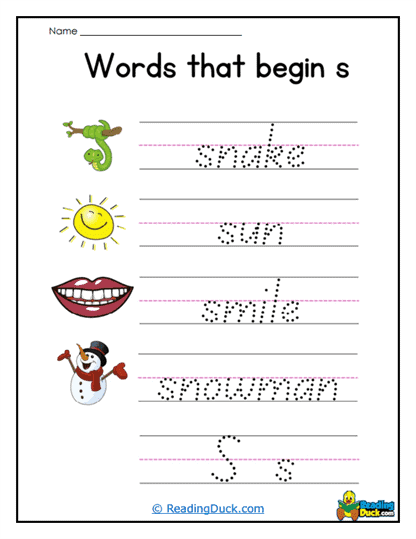 Sunny S Worksheet