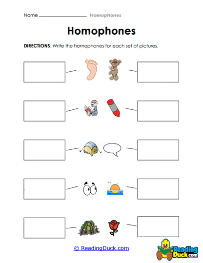 Write the Word Worksheet