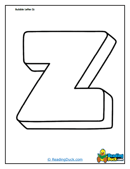 Zigzag Bold Worksheet