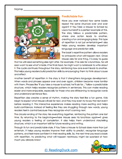 Pattern Play Worksheet