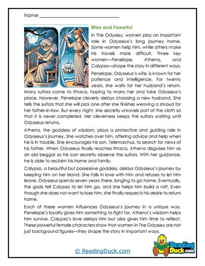 Wise Women Worksheet