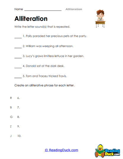 Rhyme Time Worksheet