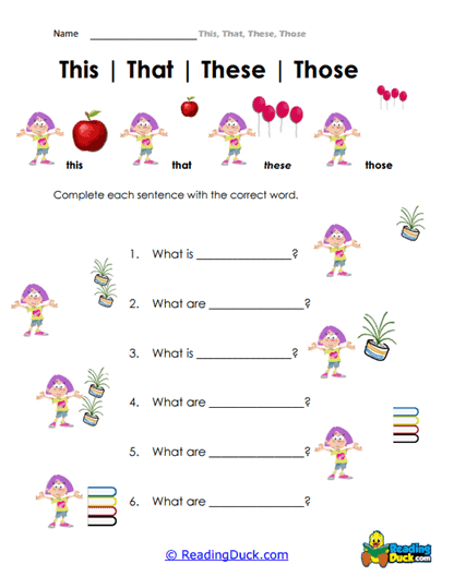 Picture Match Worksheet