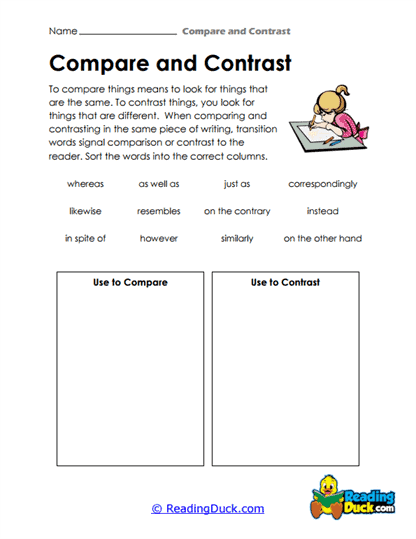 Word Sort Worksheet