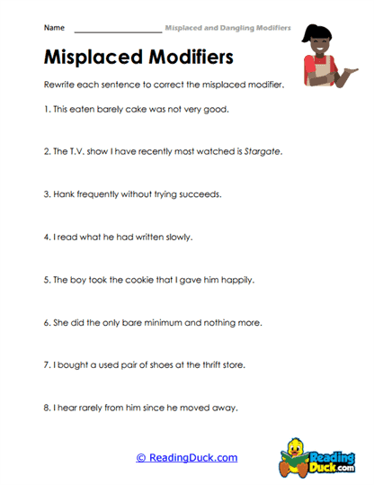 Sentence Shuffle Worksheet