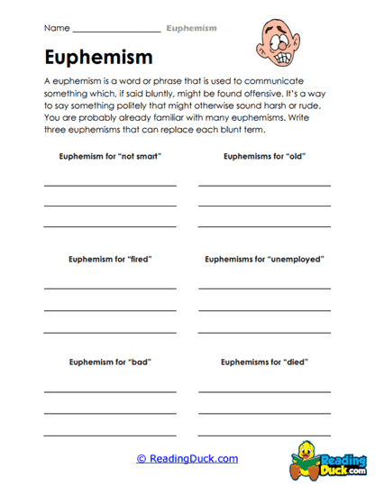 Polite Alternatives Worksheet