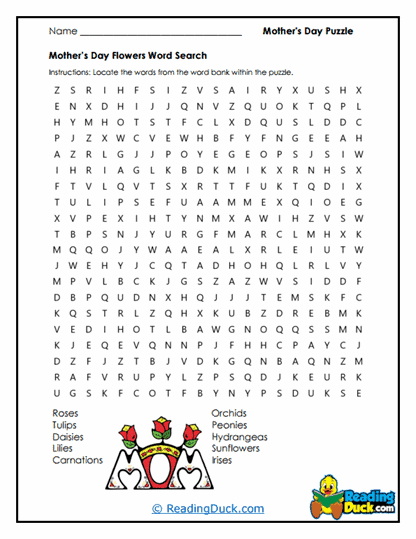 Flower Frenzy Worksheet