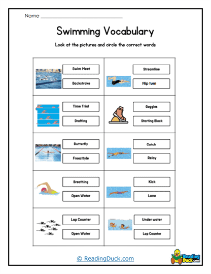 Word Match Challenge Worksheet