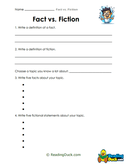 Topic Truths Worksheet