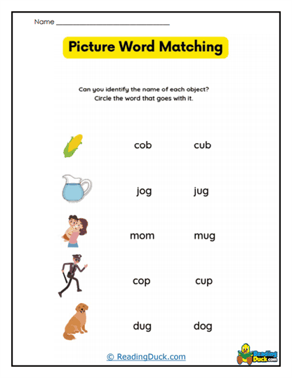 Word Choices Worksheet