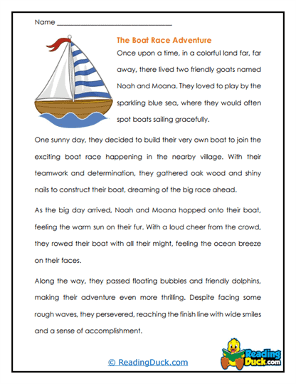 oa Reading Passages Worksheets