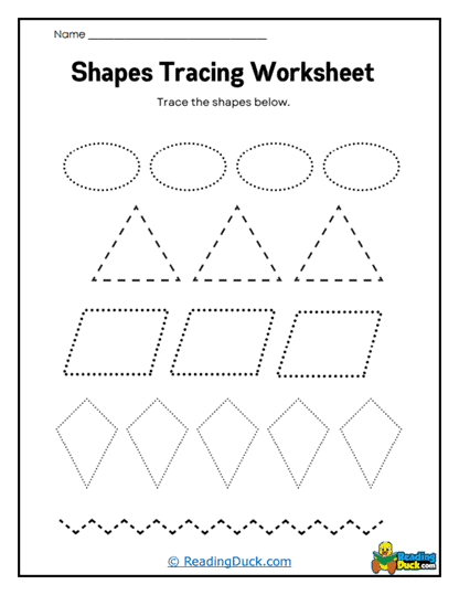 Shape Exploration Journey Worksheet