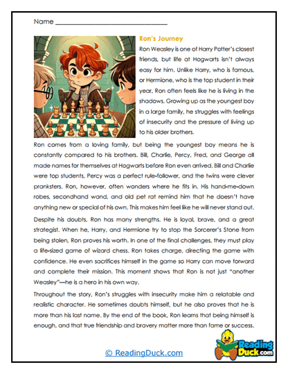 Ron's Growth Worksheet