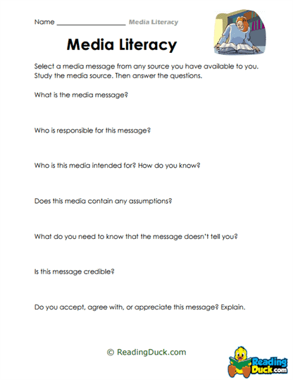 Message Decoder Worksheet