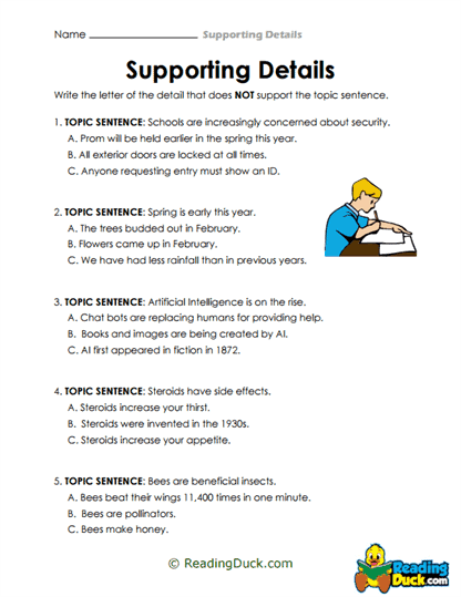 Support Selector Worksheet