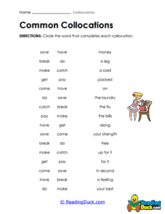 Language Arts Skills Worksheet Collection | Reading Duck.com
