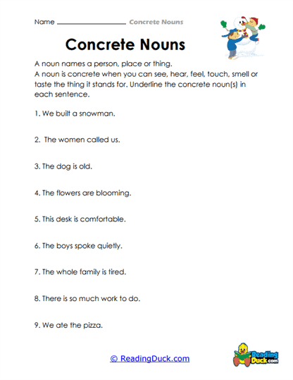 Sentence Search Worksheet