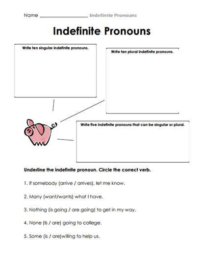 Singular and Plural Worksheet